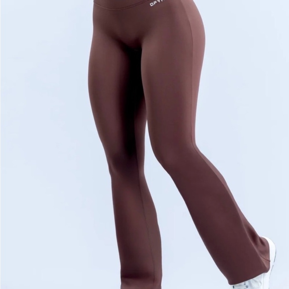 DFYNE Hannah Pearson Flares Chestnut